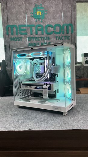 Vỏ mới nhà NZXT #MetaComputer #PcGaming #BuildPc #PcLamViec #MayTinh #NzXT #RogStrix #Gigabyte