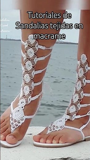 #sandaliasmacrame