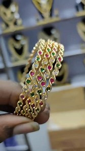 Four Different color design Bangles | Dia Anjoli