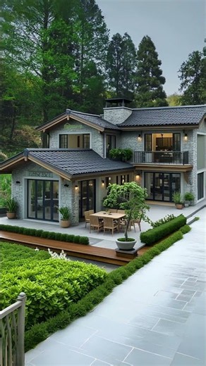 Beautiful Modern Two-Story House Design | Luxury Home Exterior Tour 🏡