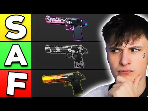 Ranking Every DEAGLE SKIN in CS2! (big update)
