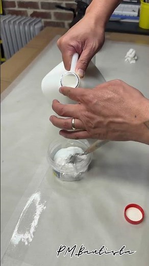 “DIY Modeling Paste” Very easy to make, economical and simple! #diy #abstract #abstractpainting #art