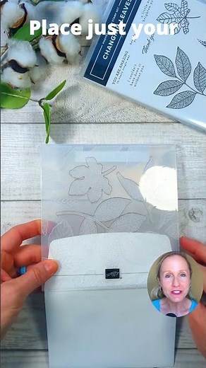 How to Emboss Envelope