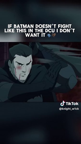 I really hope hes like this 😭 #batman#dccomics#dcuniverse#batmanmovie#fight#jamesgunn#fyp