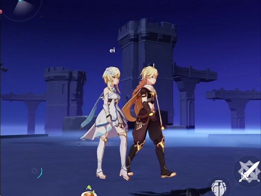 Reuniting in Genshin Impact: Aether and Lumine's Journey