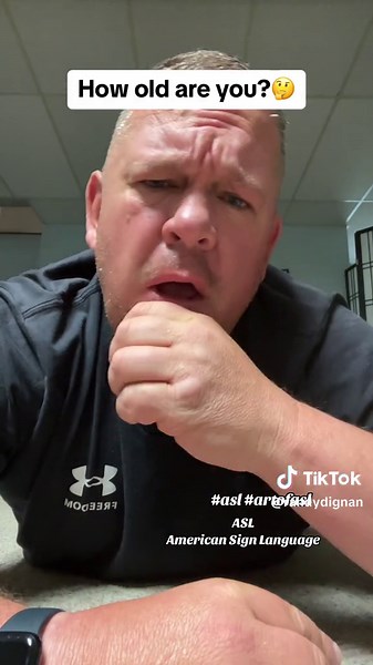 How old are you?🤔 Learn how to sign… Let’s go! Let’s learn ASL!🙌🙏🤟 #randydignan #asl #americansignlanguage #learnasl #BlessGod #blessed #coda #learnsignlanguage #youtube #subscribe #signlanguage #artofasl #youtubeshorts #shorts #fyp #xyzbca #foryoupage #heartlanguage #tiktok 👍YouTube channel👍 https://youtube.com/@PreacherRandyDignan ✔️ ART of ASL I purchase ARTofASL.org/payments
