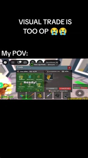 Último Script Visual de Comercio en Roblox