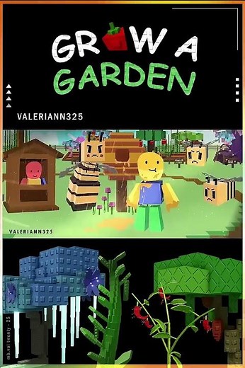 BIZZY BEE Event Animation Ft Bear Bee Grow A Garden Roblox #growagarden #robloxanimation #roblox