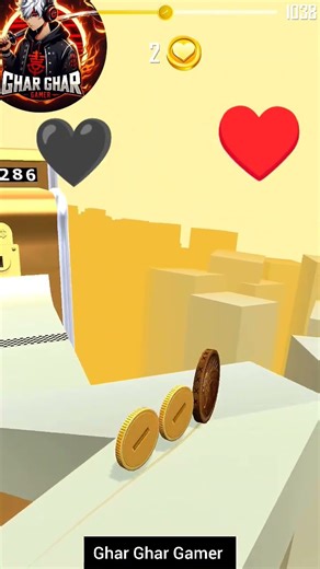 Poor 🖤 Rich ♥️ dil bhejo funny Coinrush Run Race #funny #games #gaming