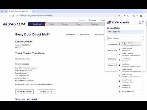 EDDM Route Slips Tutorial | How to Fill Out EDDM Slips with EDDM Autofill