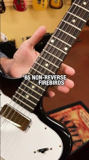 Gibson Custom Shop 1965 Non-Reverse Firebird V Reissue Vintage Sunburst