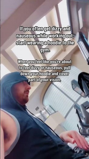 If you feel dizzy, nauseous, or overwhelmed at the gym, your brain might be struggling to process