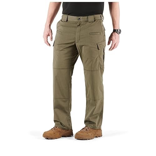 5.11 Tactical Pants for Men, Stryke Pant, Professional Cargo Pockets, Regular Fit, Military & Law Enforcement, Style