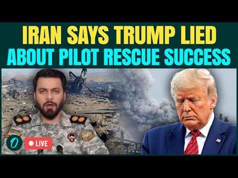 Iran Shows ‘FIRST VISUALS’ of US Rescue Operation Failure | Trump LIED About Pilot Rescue Success?