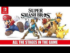 Super Smash Bros Ultimate (All 103 Stages)