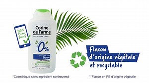 Offrez-vous un moment de détente avec la Douche Soin Pure 0% 😍 Avec une composition optimisée de seulement 12 ingrédients, elle respecte la sensibilité de la peau. Délicatement parfumée, cette douche sans savon ni colorant et au pH neutre pour la peau nettoie tout en douceur et laisse la peau propre et hydratée. 💙 | Corine de Farme