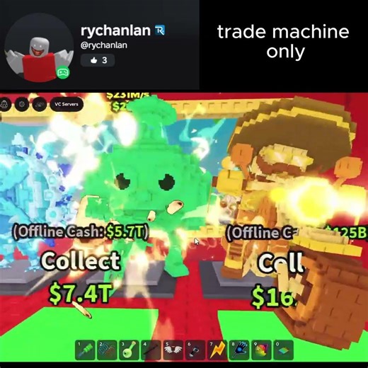Trading Using Trading Machine ONLY (Steal a Brainrot)