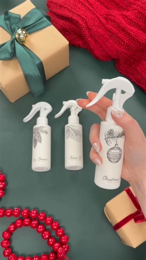 candlescience on Instagram: "If you love the look of a faux tree, but miss that fresh-cut smell, this DIY spray is the ultimate hack! ✨ 🌲 It’s perfect for freshening up garlands and tree skirts with scents like Fraser Fir, Pine Element, or Cypress and Bayberry."