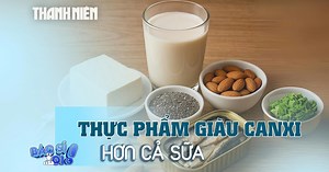 Những thực phẩm chứa nhiều canxi hơn cả sữa