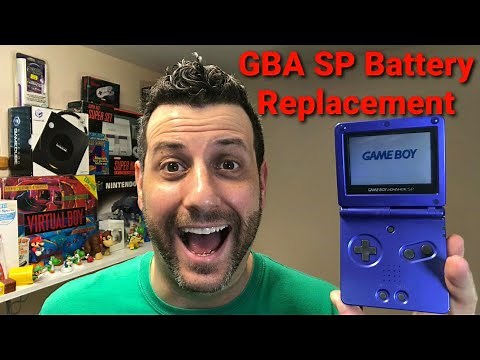 Game Boy Advance SP Battery Replacement