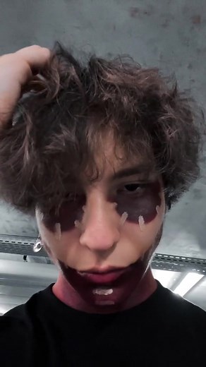 Dabi Cosplay Tutorial: Male White Hair Makeup Transformation