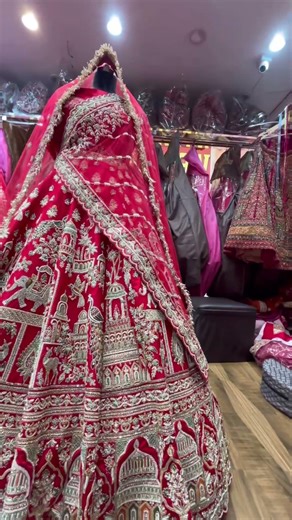 ❤️ Stunning Red Lehenga Choli | Bridal Wear Collection // #lehenga #lehengacholi #weddingdress