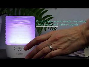 iHome Zenergy Flameless Candle with Sound Machine and Bluetooth Speaker (iZBT110)