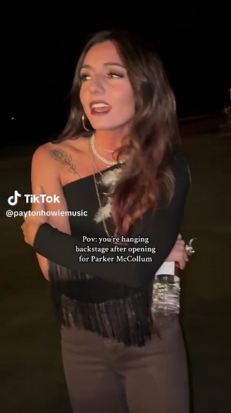 Had us a good ole time with @parkermccollum last weekend🖤 #countrymusic #parkermccollum #concert #paytonhowie #fyp