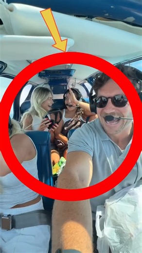 😴✈️ What Happened When a Pilot Pranked Sleeping Friends Mid-Flight?