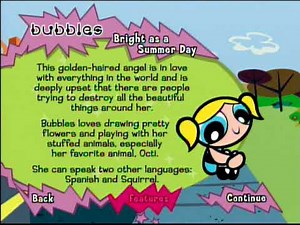 The Powerpuff Girls Powerpuff Bluff DVD Menu Walkthrough