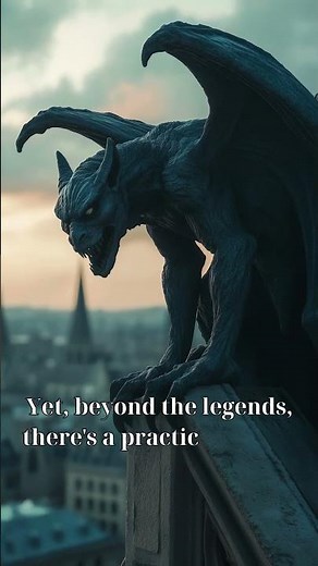 Gargoyles - The Stone Guardians - #facts #MythicalCreatures #AncientLegends #mythbook #myths