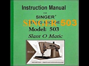 Singer 503 _Slant O Matic _Instruction Manual _(hw-64)