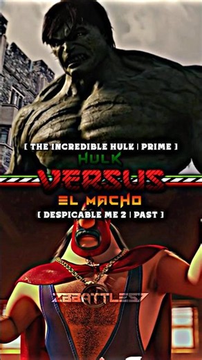 Hulk vs El Macho