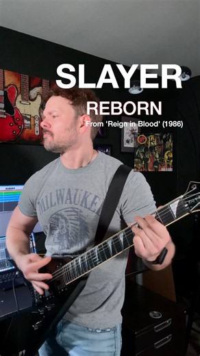 Reborn | Slayer Guitar Cover #thrashmetal #metalfans #guitarist