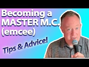 How to Become an EXPERT MC / emcee / Master of Ceremonies!