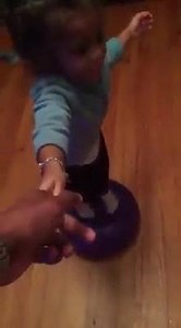 DFG Throwback Thursday -Fitness for life - Building confidence and trust through small and possibly scary accomplishments. We all have our fears and doubts. We all second guess trying something that may seem a little tough. Here is a quick video from when Aliya was two years old and her first attempt at the balance disc. She was interested, but very weary and unsure. I stood by and offered support whenever she needed, BUT notice the times that I moved away and allowed her to understand that she 