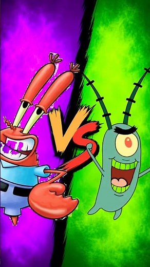 This Mr.Krabs😭 vs Plankton😭 Fight Will Shock You😱 #nostalgia #spongebob #shorts