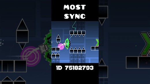 Insane sync level? #geometrydash #gdupdate #gd #deluxe12