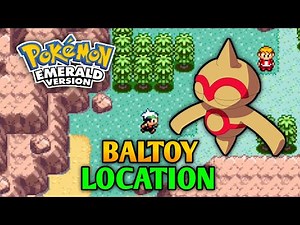 How To Catch Baltoy In Pokemon Emerald - Baltoy Location