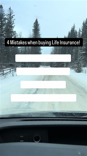 Here are 4 common mistakes people make when buying life insurance and how to avoid them: 1. Not Buying Enough Coverage Mistake: Underestimating how much life insurance is needed to protect loved ones. Why It’s a Problem: \t•\tYour family may struggle to cover daily expenses, debts, or future goals like education or retirement if the payout is too low. \t•\tInflation can reduce the real value of the coverage over time. Solution: \t•\tCalculate your insurance needs based on your income, debts, liv