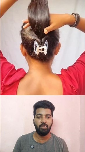 💥👌 Try this style to beautify your hair 👌👇#hairstyle #hairstyles #trebding #tips