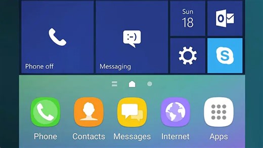 [Nobel Tech]Windows 10 Mobile 与 Android 7 (Galaxy S6) 用户界面比较！