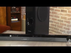 Sharp HT-SB602 a match for huge TVs