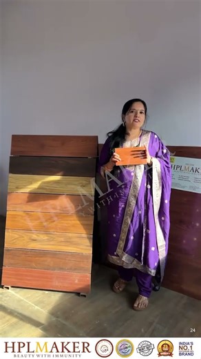 The house of your dreams is built only once; install HPLMAKER HPL sheets in your home today I