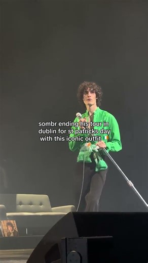 sombr performing in dublin 🇮🇪 #sombr #shorts #youtubeshorts