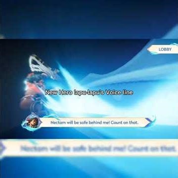 Lapu-lapu's Voice Line 🔥 #honorofkings #hokstudio #hok