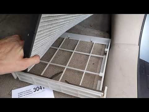 How to change cabin air filter on a 2005-2010 Toyota Sienna van.