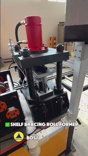 Shelf Bracing Roll Forming Machine | Rack Cross Bracing Production Line