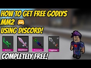 MM2 HOW TO GET FREE GODLYS USING DISCORD | Murder Mystery 2