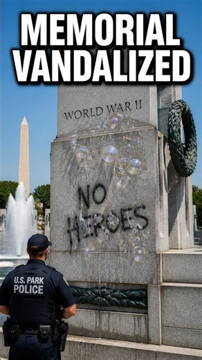 Mestios Report: Vandals deface World War II Memorial with graffiti and soap